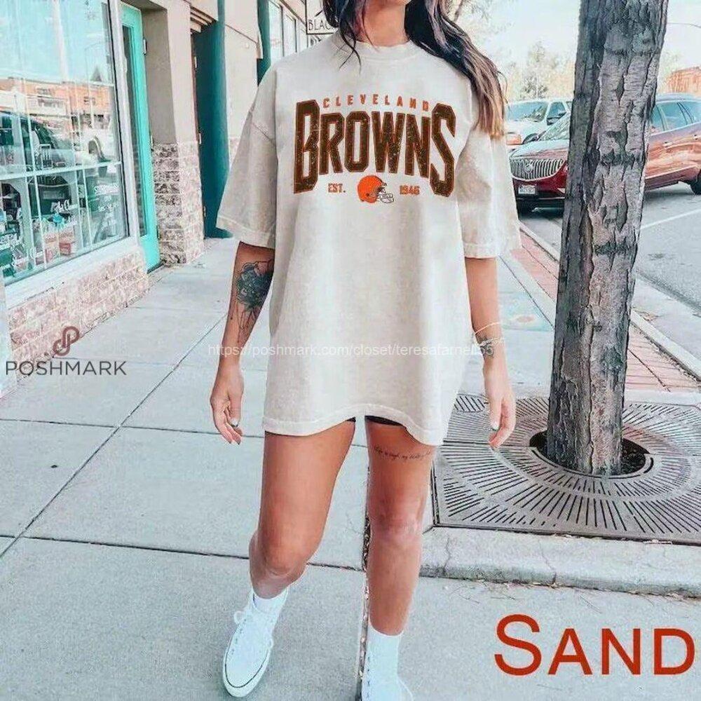 Cleveland Browns Football Fan Graphic Unisex Sports T-Shirt